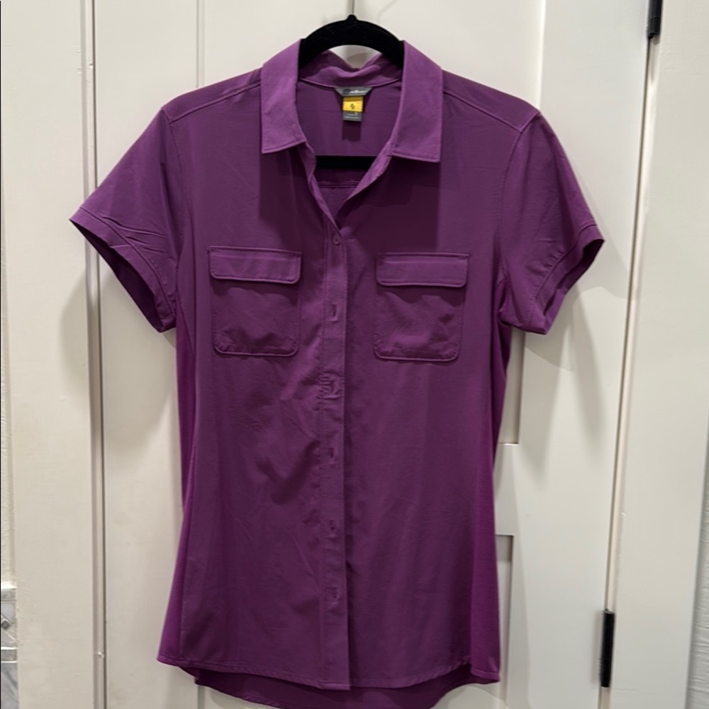Eddie Bauer Vibrant Purple Women's Top